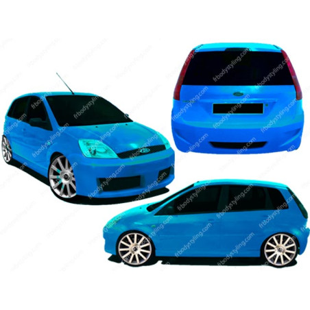 Bodykit carrozzeria Ford Fiesta 2002 Raven   (Cod. O-Kit296)