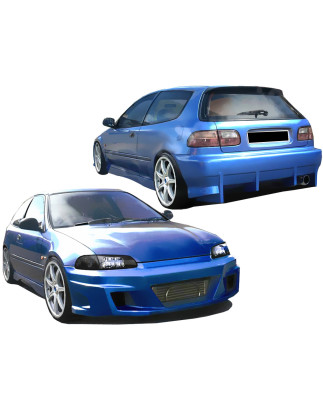 Bodykit carrozzeria Honda Civic 92 Hatchback Demolidor (Cod. O-Kit068)