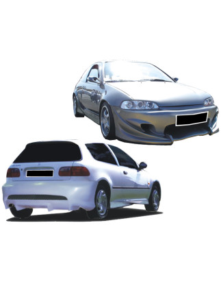 Bodykit carrozzeria Honda Civic 92 Hatchback Flash (Cod. O-Kit069)