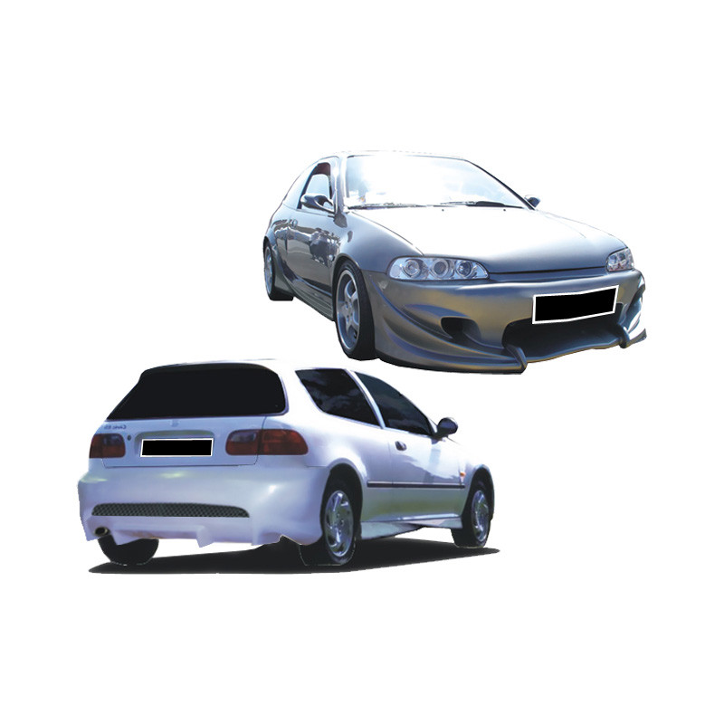 Bodykit carrozzeria Honda Civic 92 Hatchback Flash (Cod. O-Kit069)