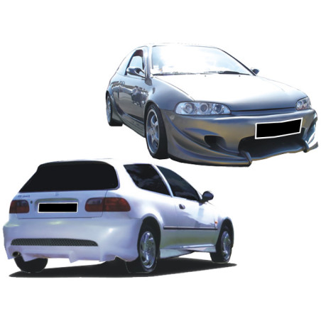Bodykit carrozzeria Honda Civic 92 Hatchback Flash (Cod. O-Kit069)