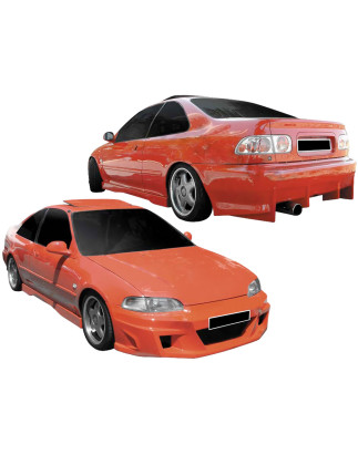 Bodykit carrozzeria Honda Civic 92 Coupe Demolidor (Cod. O-Kit070)