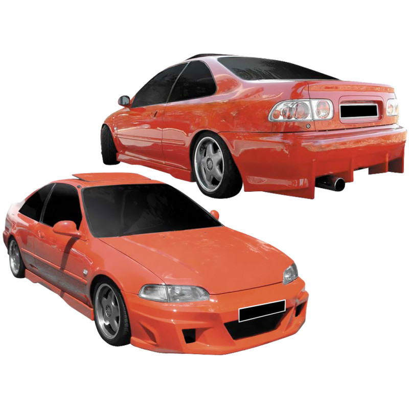 Bodykit carrozzeria Honda Civic 92 Coupe Demolidor (Cod. O-Kit070)