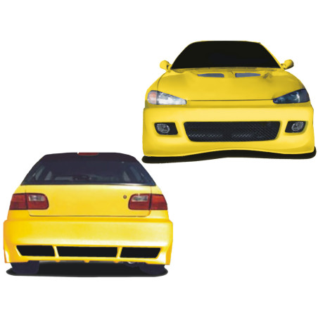 Bodykit carrozzeria Honda Civic 92 Hatchback Futur (Cod. O-Kit071)
