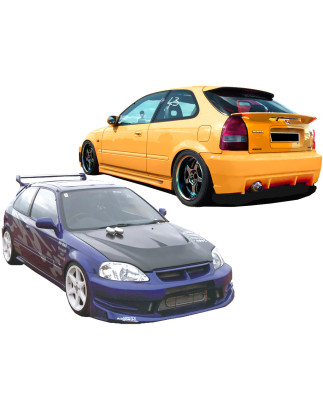 Bodykit carrozzeria Honda Civic 98 Hatchback Dragon (Cod. O-Kit072)