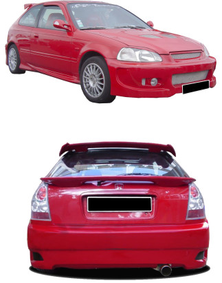 Bodykit carrozzeria Honda Civic 98 Hatchback Twister (Cod. O-Kit073)