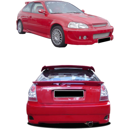 Bodykit carrozzeria Honda Civic 98 Hatchback Twister (Cod. O-Kit073)
