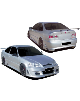 Bodykit carrozzeria Honda Civic 98 Coupe Twister (Cod. O-Kit074)