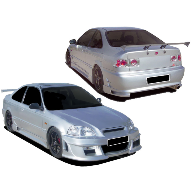 Bodykit carrozzeria Honda Civic 98 Coupe Twister (Cod. O-Kit074)