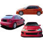 Bodykit carrozzeria Honda Civic 96 Hatchback Silver (Cod. O-Kit075)