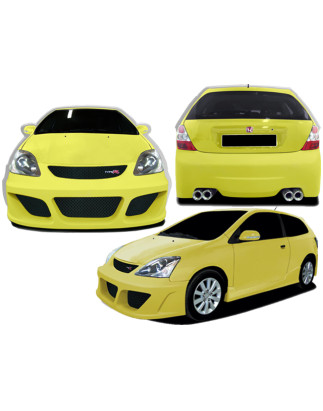 Bodykit carrozzeria Honda Civic 2002 R 3D. Blast  (Cod. O-Kit299)