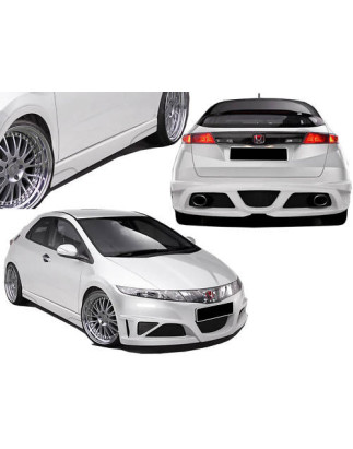 Bodykit carrozzeria Honda Civic 2006  Agressive  (Cod. O-Kit343)