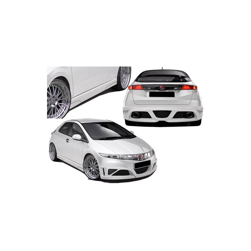 Bodykit carrozzeria Honda Civic 2006  Agressive  (Cod. O-Kit343)