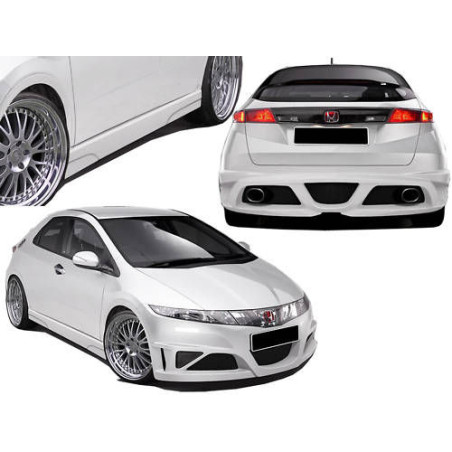 Bodykit carrozzeria Honda Civic 2006  Agressive  (Cod. O-Kit343)
