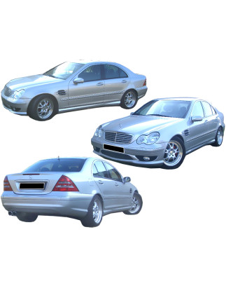 Bodykit carrozzeria Mercedes Classe C W203 AMG (Cod. O-Kit084)