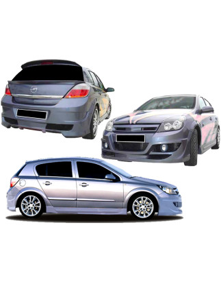Bodykit carrozzeria Opel Astra H Punisher (+ fendinebbia) (Cod. O-Kit097)