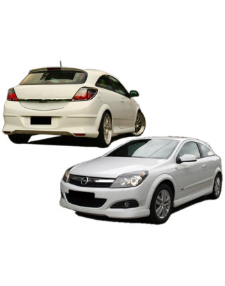Bodykit carrozzeria Opel Astra H OPC Line - (Spoiler sottoparaurti Frt+posteriori) (Cod. O-Kit099)