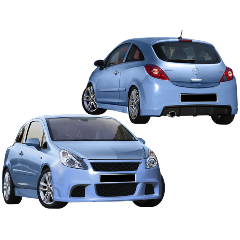 Bodykit carrozzeria Opel Corsa D Sport (Cod. O-Kit113)