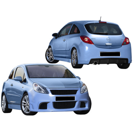 Bodykit carrozzeria Opel Corsa D Sport (Cod. O-Kit113)