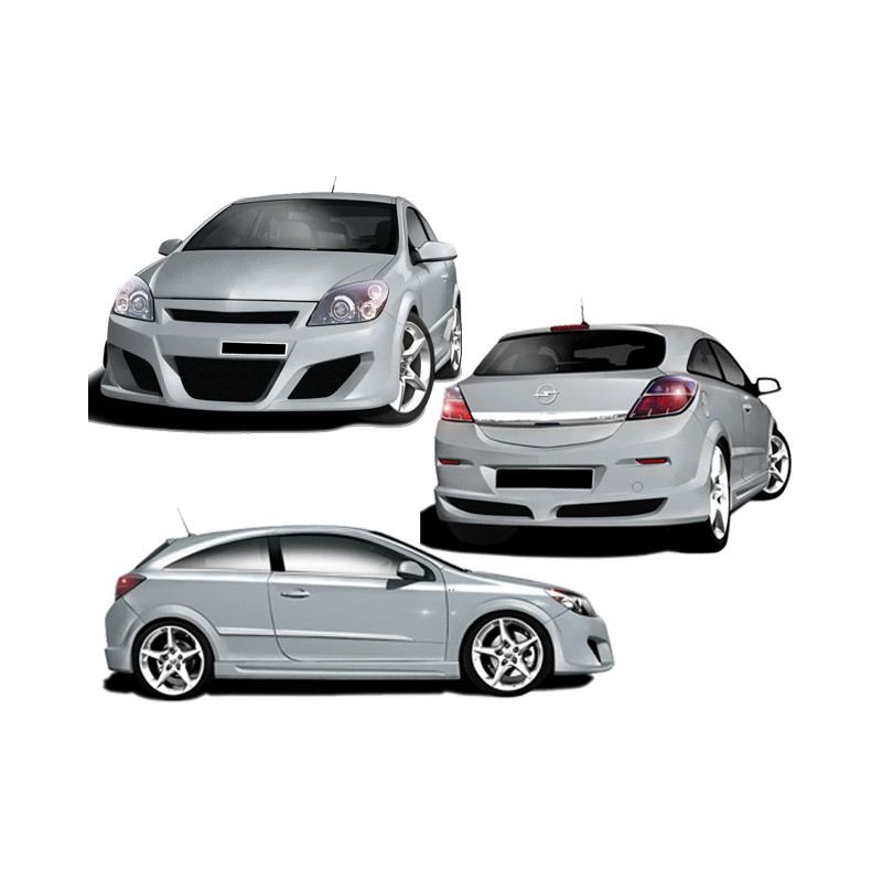 Bodykit carrozzeria Opel Astra H GTC Invader (Cod. O-Kit304)