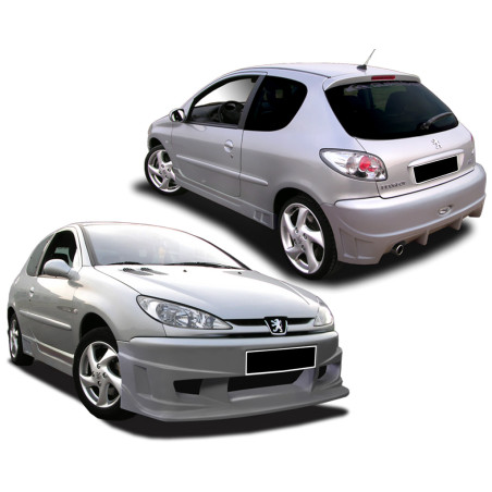 Bodykit carrozzeria Peugeot 206 Wild (Cod. O-Kit124)