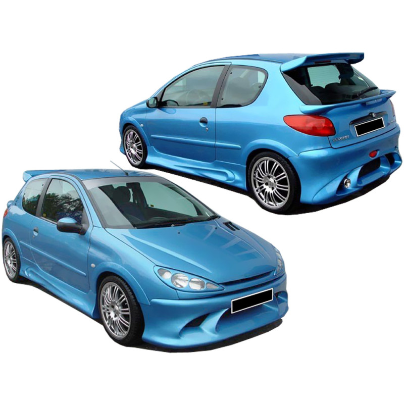 Bodykit carrozzeria Peugeot 206 Infinity (Cod. O-Kit125)