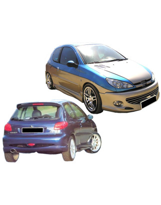 Bodykit carrozzeria Peugeot 206 GT (Cod. O-Kit129)