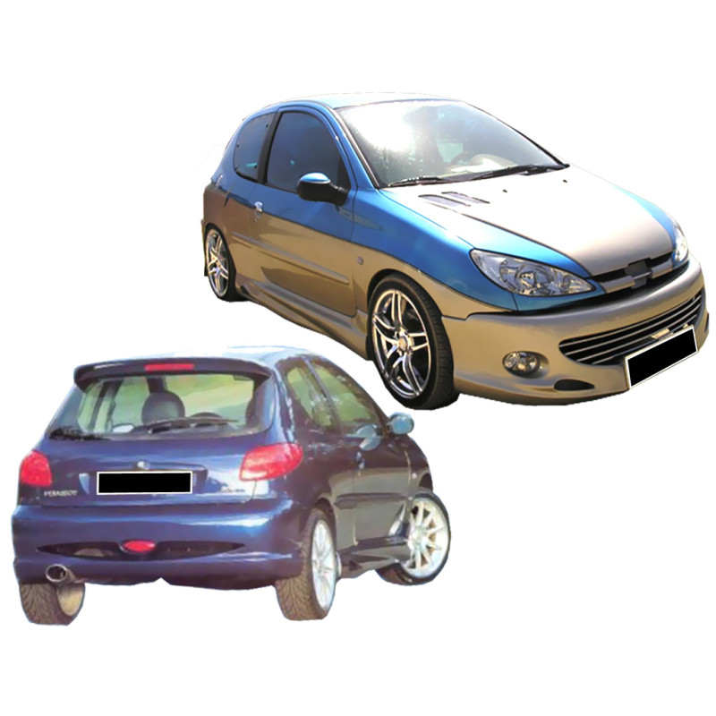 Bodykit carrozzeria Peugeot 206 GT (Cod. O-Kit129)