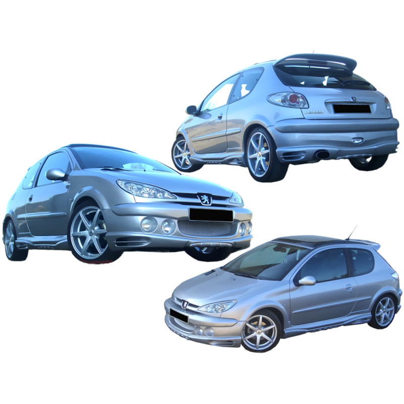 Bodykit carrozzeria Peugeot 206 Super GT (Cod. O-Kit130)