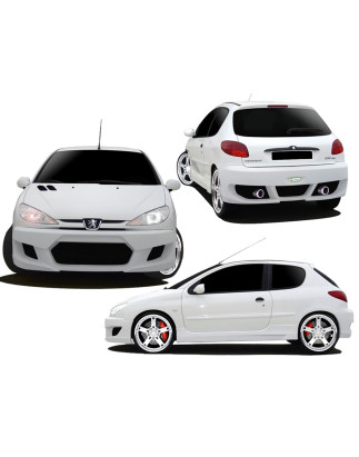 Bodykit carrozzeria Peugeot 206 Drift (Cod. O-Kit131)