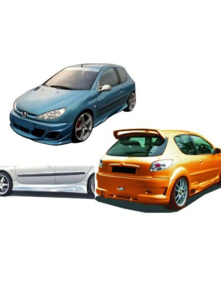 Bodykit carrozzeria Peugeot 206 (Cod. O-Kit223)