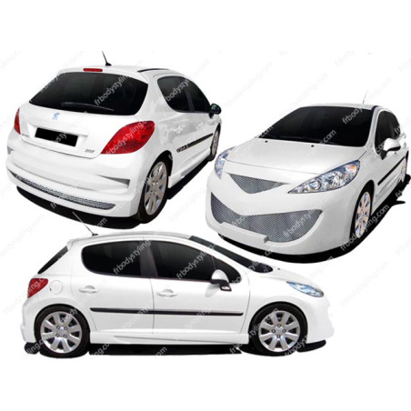 Bodykit carrozzeria Peugeot 207 Drifz (Cod. O-Kit317)