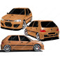 Bodykit carrozzeria Peugeot 106 II Mod Flylow (Cod. O-Kit313)