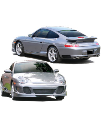 Bodykit carrozzeria Porsche 911 996 Cool (con Spoiler baule+Lama sottoparaurti anteriore) (Cod. O-Ki