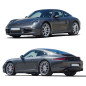 Bodykit carrozzeria Porsche 911 991 Ph1 (Front Lip + Diffusore posteriore + Minigonne + Spoiler)  (C