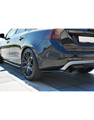 Splitters posteriori laterali Volvo V60 Polestar Facelift (Cod. M-VO-V60-1F-PS-RSD1G)