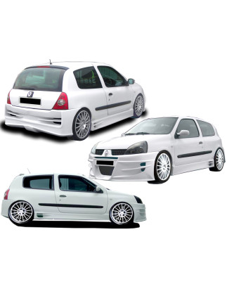 Bodykit carrozzeria Renault Clio 02 Nitro (Cod. O-Kit154)