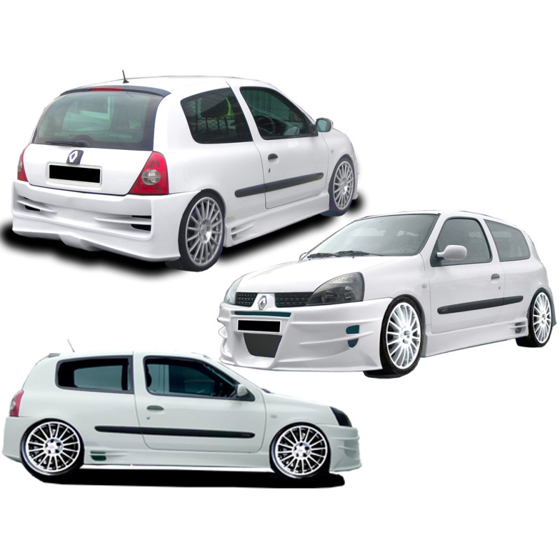 Bodykit carrozzeria Renault Clio 02 Nitro (Cod. O-Kit154)