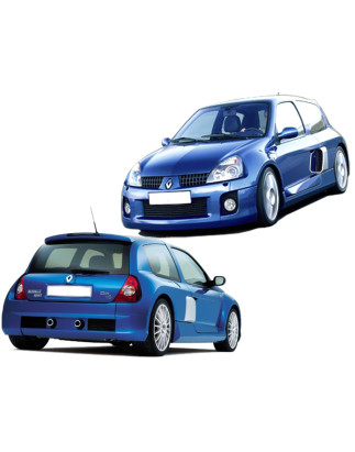 Bodykit carrozzeria Renault Clio 02 V6 Wide (Cod. O-Kit155)