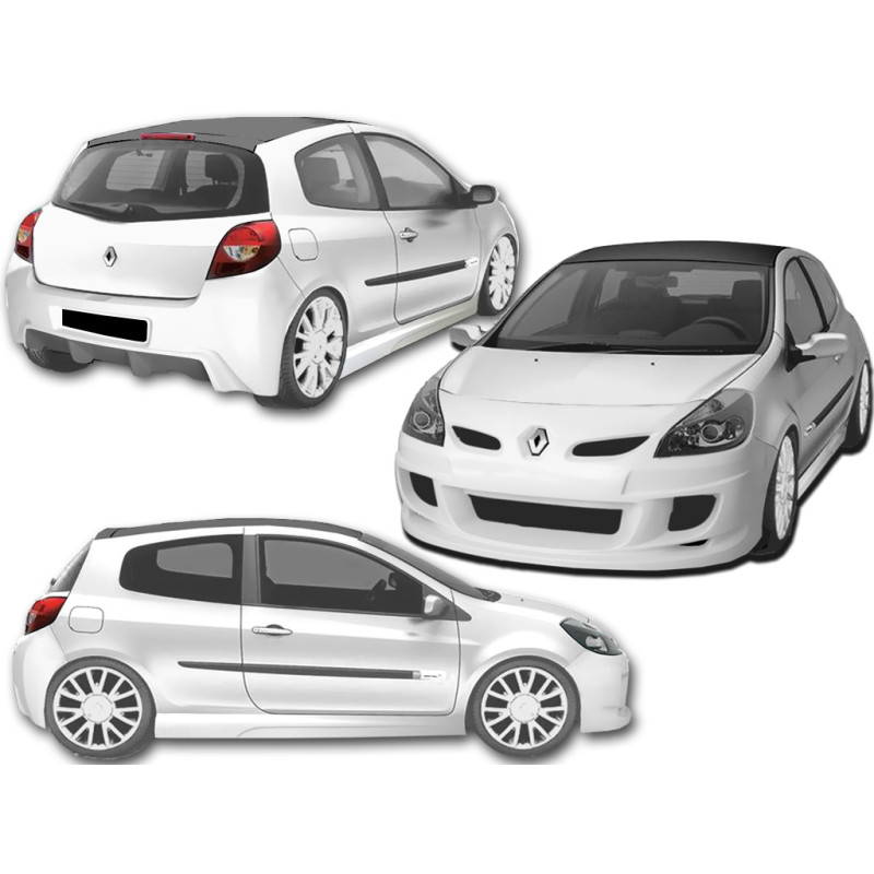 Bodykit carrozzeria Renault Clio 06 Sport (Cod. O-Kit157)