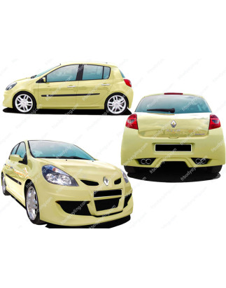 Bodykit carrozzeria Renault Clio III Space  (Cod. O-Kit323)