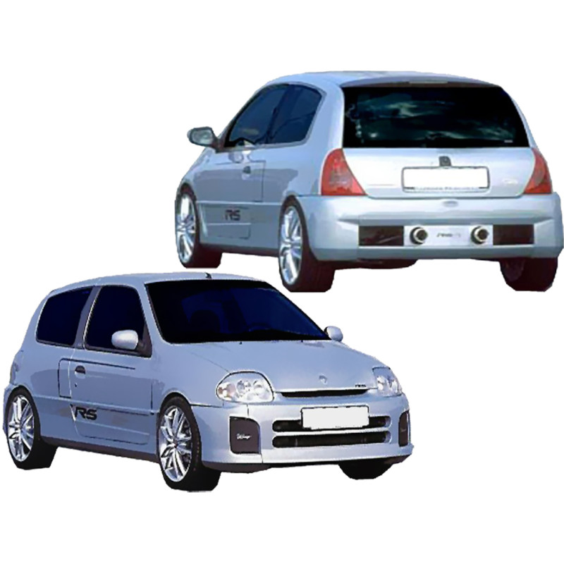 Bodykit carrozzeria Renault Clio 98 V6 Type (solo paraurti) (Cod. O-Kit326)