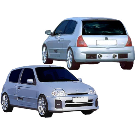 Bodykit carrozzeria Renault Clio 98 V6 Type (solo paraurti) (Cod. O-Kit326)