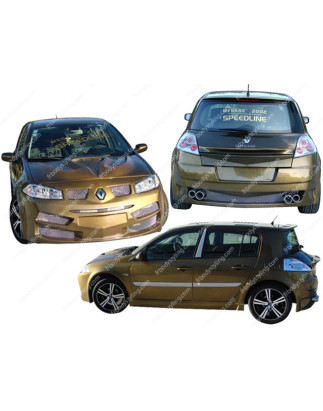 Bodykit carrozzeria Renault Mégane 2002 Speedline (Cod. O-Kit330)
