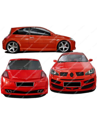 Bodykit carrozzeria Renault Mégane 2002 Hélios (Cod. O-Kit331)