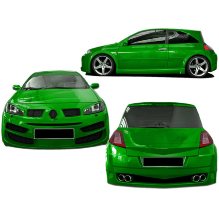 Bodykit carrozzeria Renault Mégane II 2006 Drop (Cod. O-Kit332)