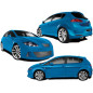 Bodykit carrozzeria Seat Leon 2006 Pandora (Cod. O-Kit337)
