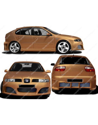 Bodykit carrozzeria Seat Leon Pacific  (Cod. O-Kit338)