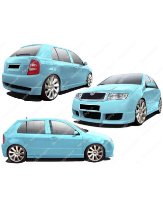 Bodykit carrozzeria Skoda Fabia 99/05 Superfast  (Cod. O-Kit339)