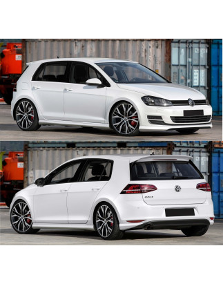 Bodykit carrozzeria VW Golf VII (Spoiler tetto incluso) (Cod. O-Kit351)